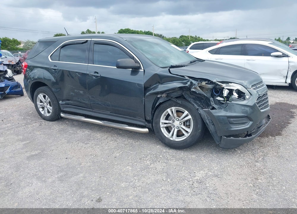 2017 CHEVROLET EQUINOX LS VIN: 2GNALBEKXH1518268