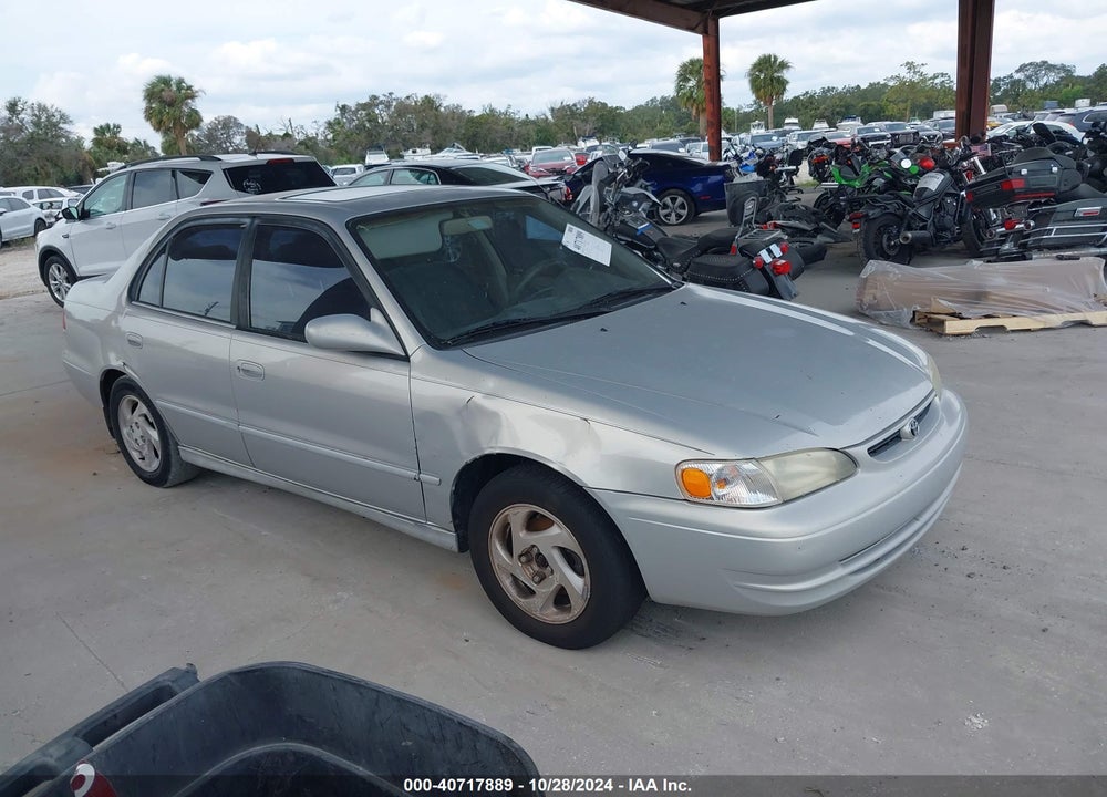 2000 TOYOTA COROLLA LE VIN: 2T1BR12E3YC321545