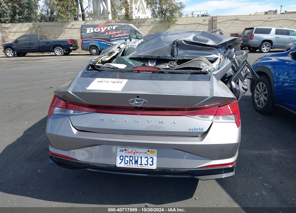 2023 HYUNDAI ELANTRA HYBRID LIMITED VIN: KMHLN4AJ0PU064499