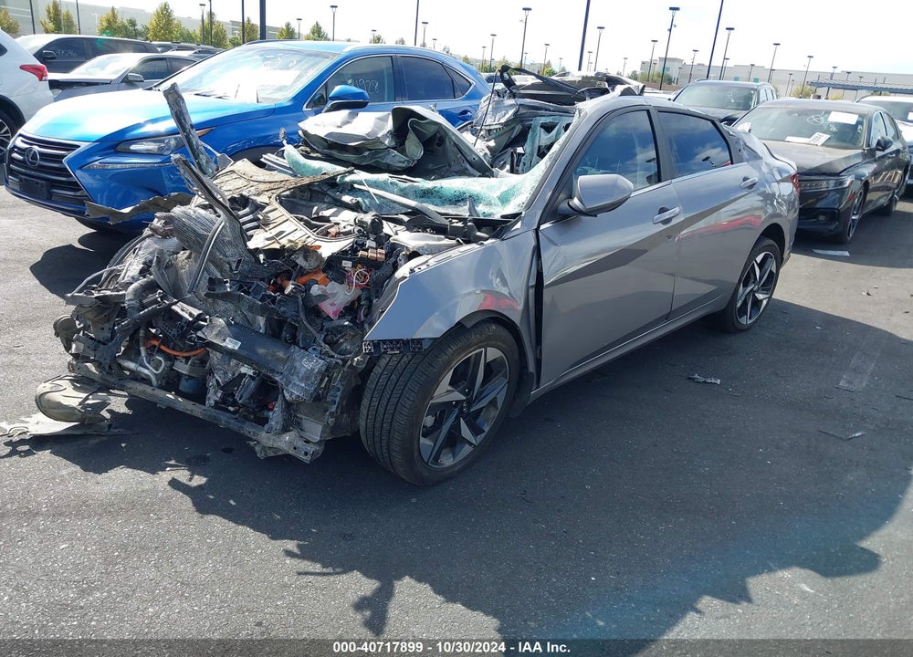 2023 HYUNDAI ELANTRA HYBRID LIMITED VIN: KMHLN4AJ0PU064499