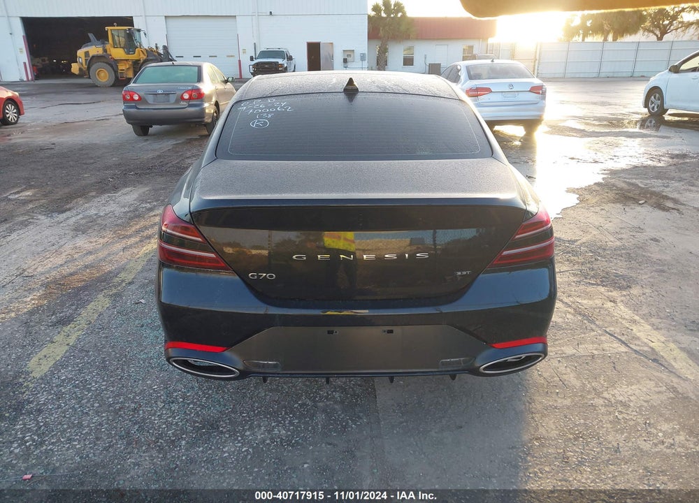 2023 GENESIS G70 3.3T RWD VIN: KMTG54TE8PU134385