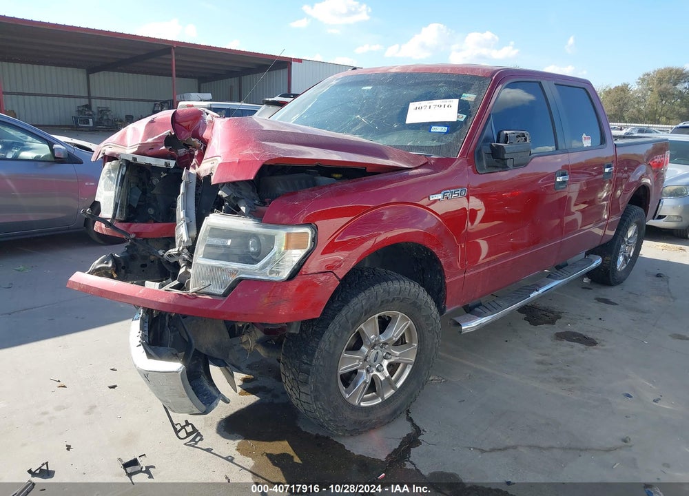2014 FORD F-150 XLT VIN: 1FTFW1EF4EKF54276
