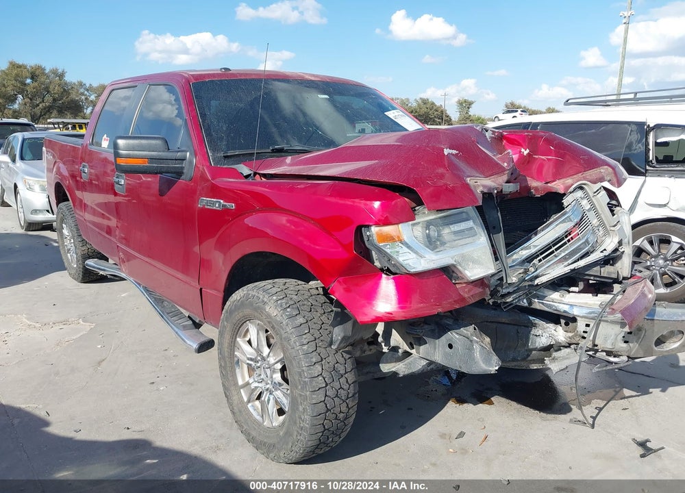 2014 FORD F-150 XLT VIN: 1FTFW1EF4EKF54276