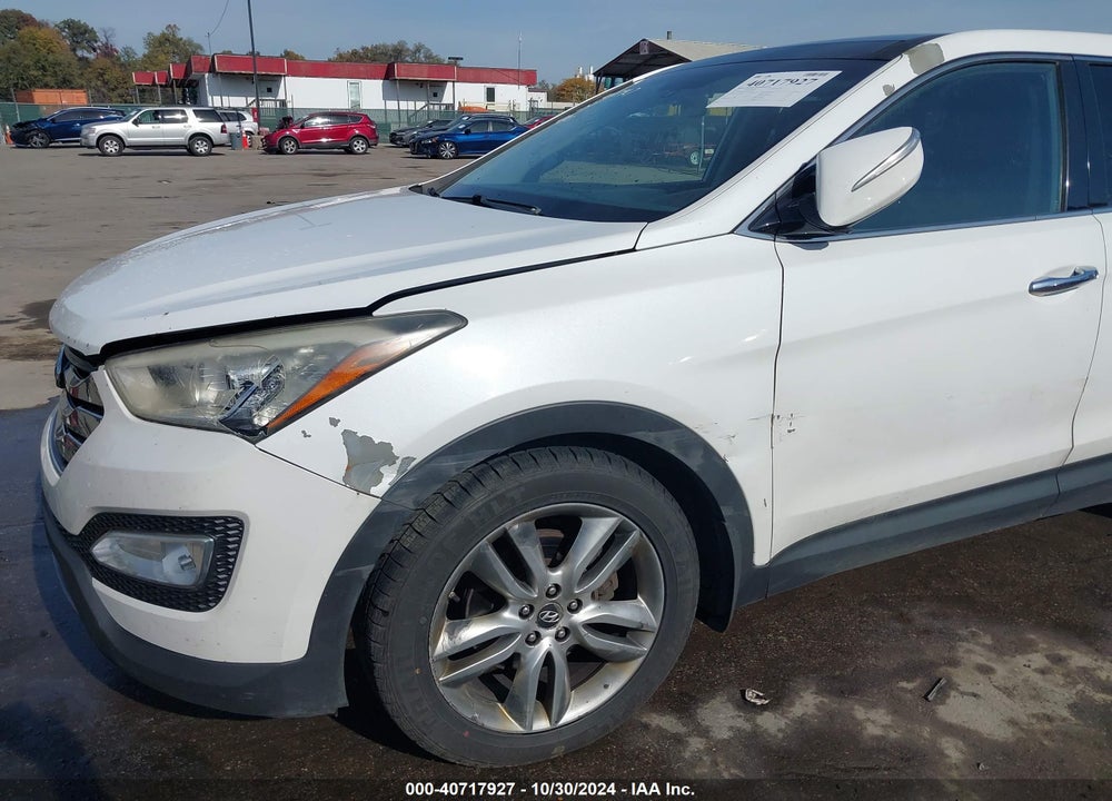 2013 HYUNDAI SANTA FE SPORT 2.0T VIN: 5XYZW3LA4DG032946