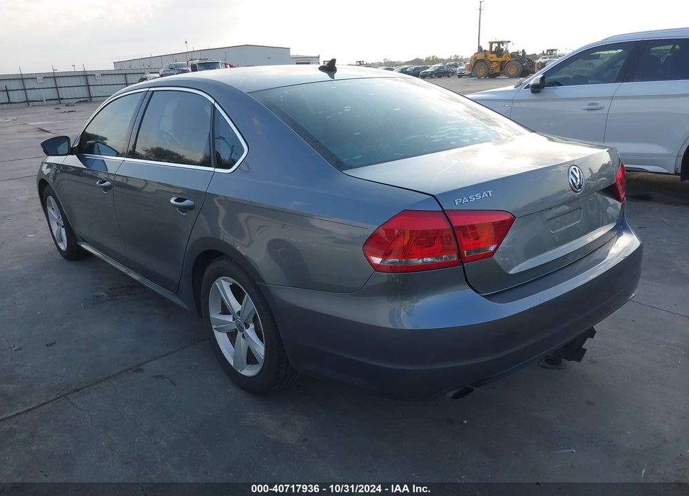 2015 VOLKSWAGEN PASSAT 1.8T LIMITED EDITION VIN: 1VWAS7A3XFC102247