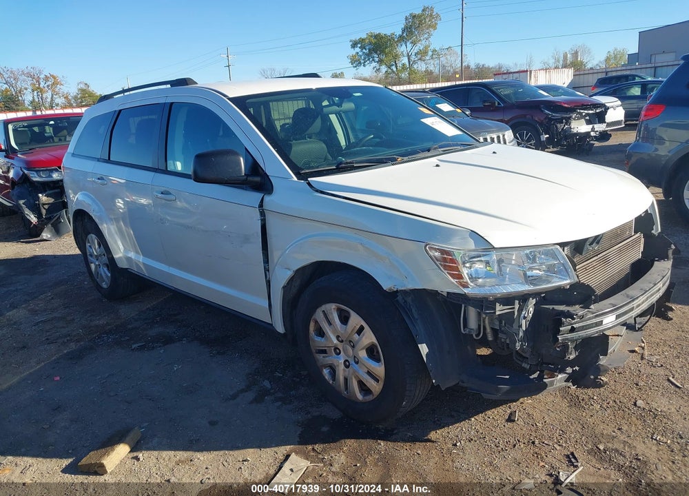2016 DODGE JOURNEY SE VIN: 3C4PDCAB9GT158323