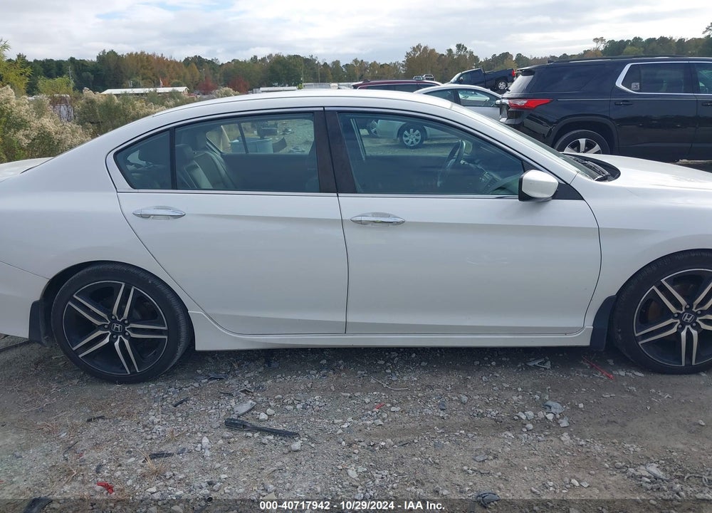 2016 HONDA ACCORD SPORT VIN: 1HGCR2F53GA222734