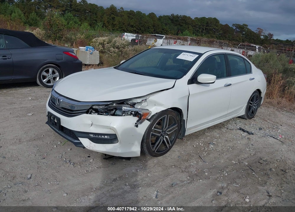 2016 HONDA ACCORD SPORT VIN: 1HGCR2F53GA222734