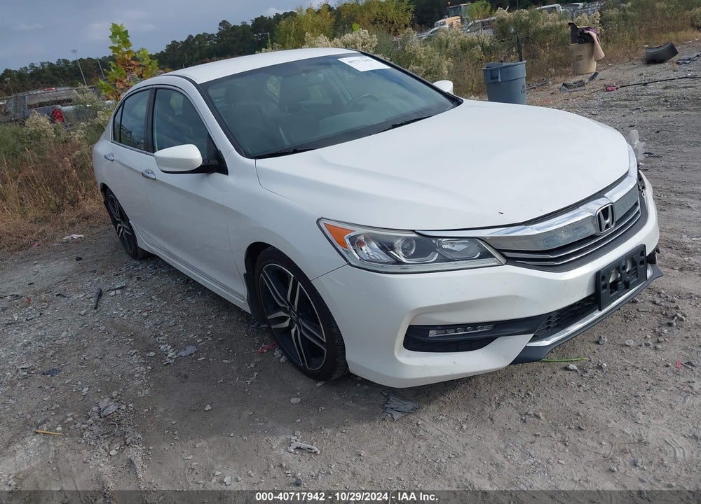 2016 HONDA ACCORD SPORT VIN: 1HGCR2F53GA222734