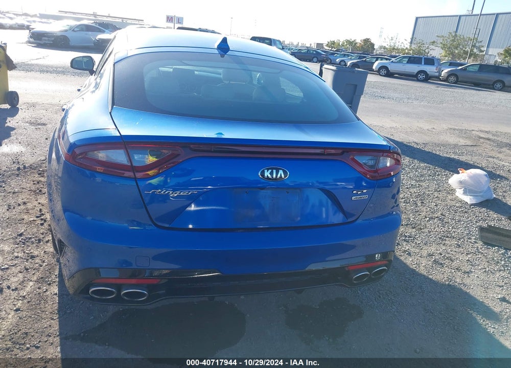 2018 KIA STINGER GT2 VIN: KNAE55LC8J6008725