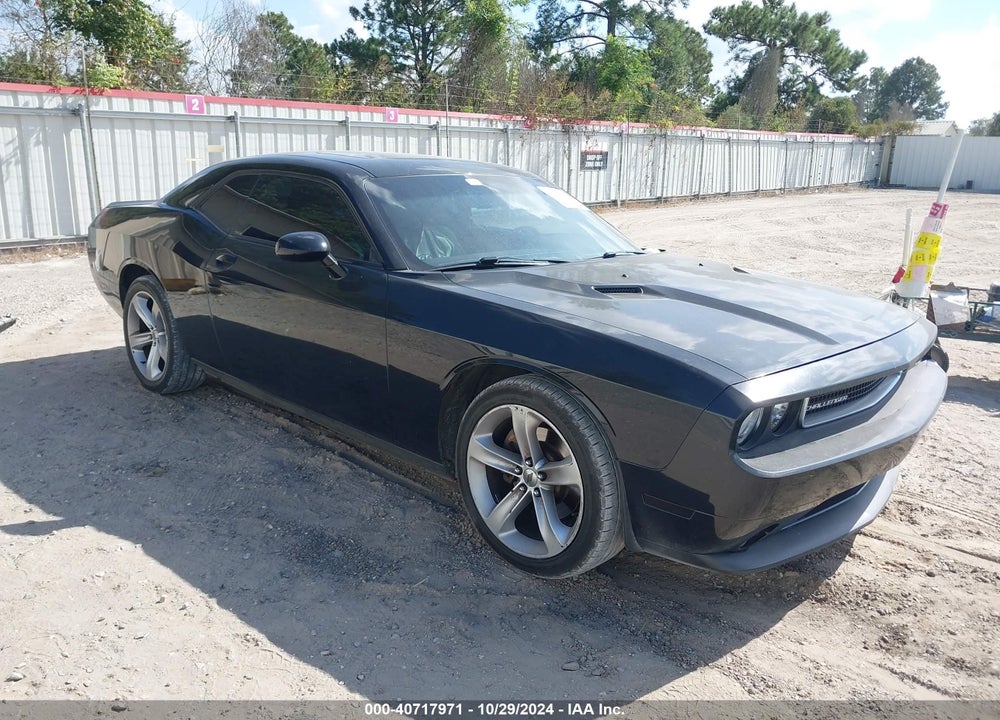 2012 DODGE CHALLENGER SXT VIN: 2C3CDYAG6CH167625