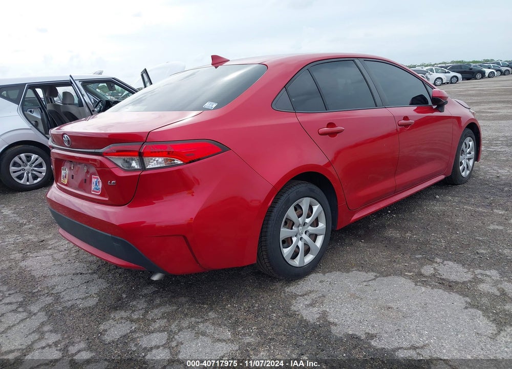 2020 TOYOTA COROLLA LE VIN: JTDEPRAE3LJ088038