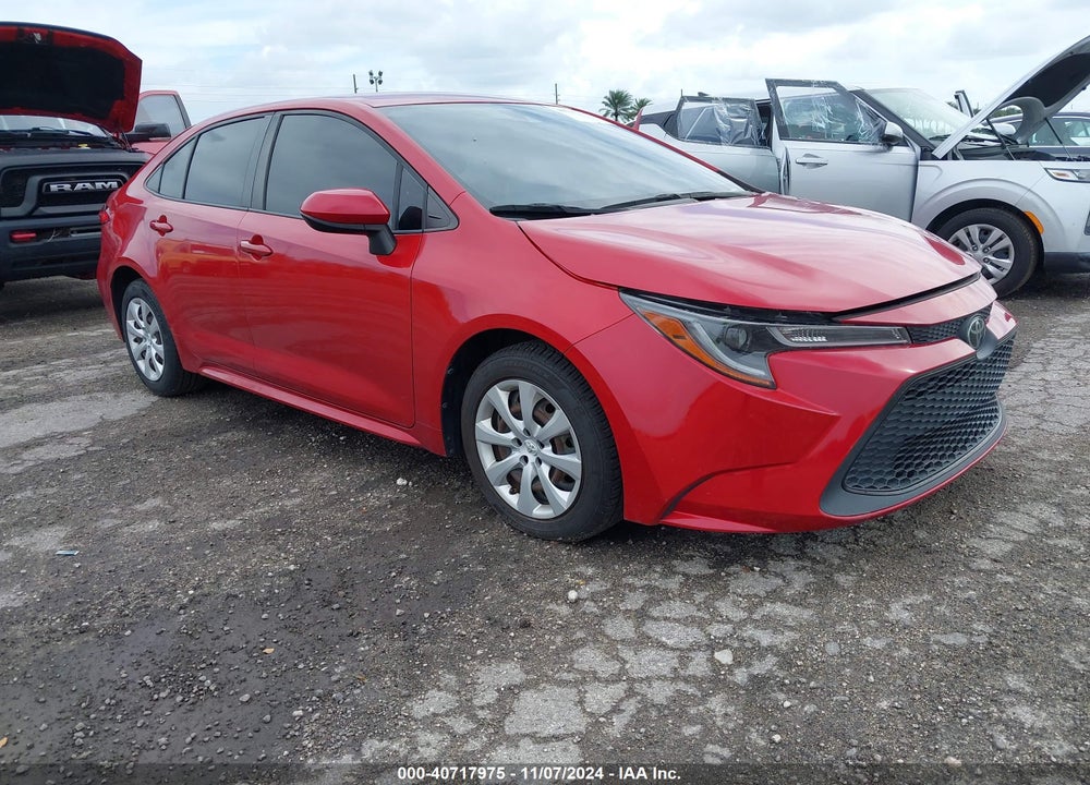 2020 TOYOTA COROLLA LE VIN: JTDEPRAE3LJ088038