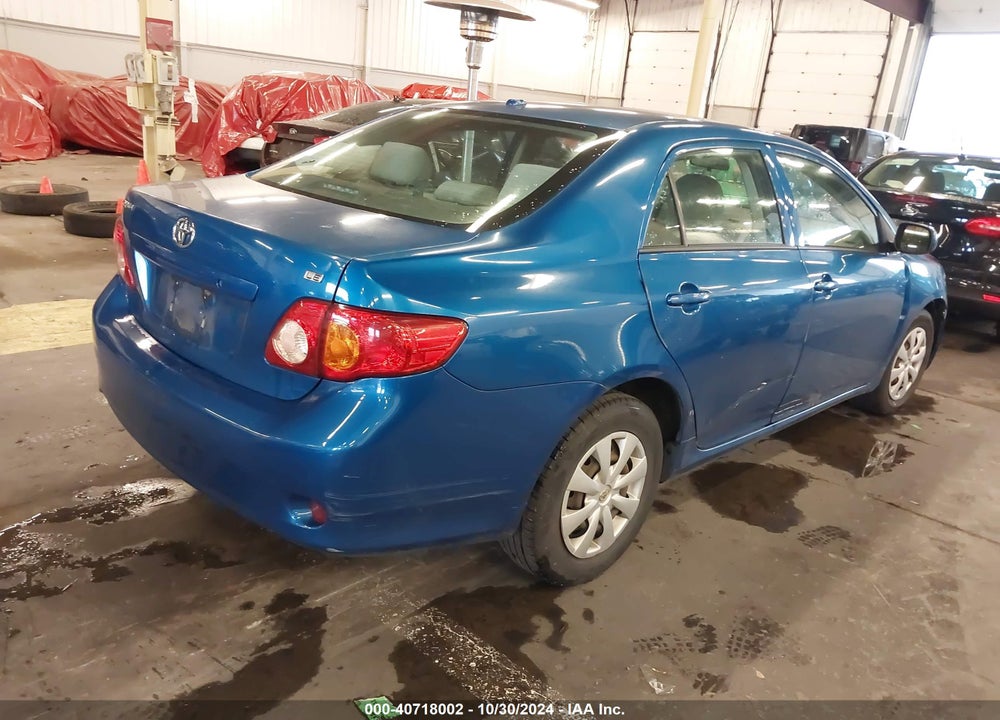2010 TOYOTA COROLLA LE VIN: 1NXBU4EEXAZ166721