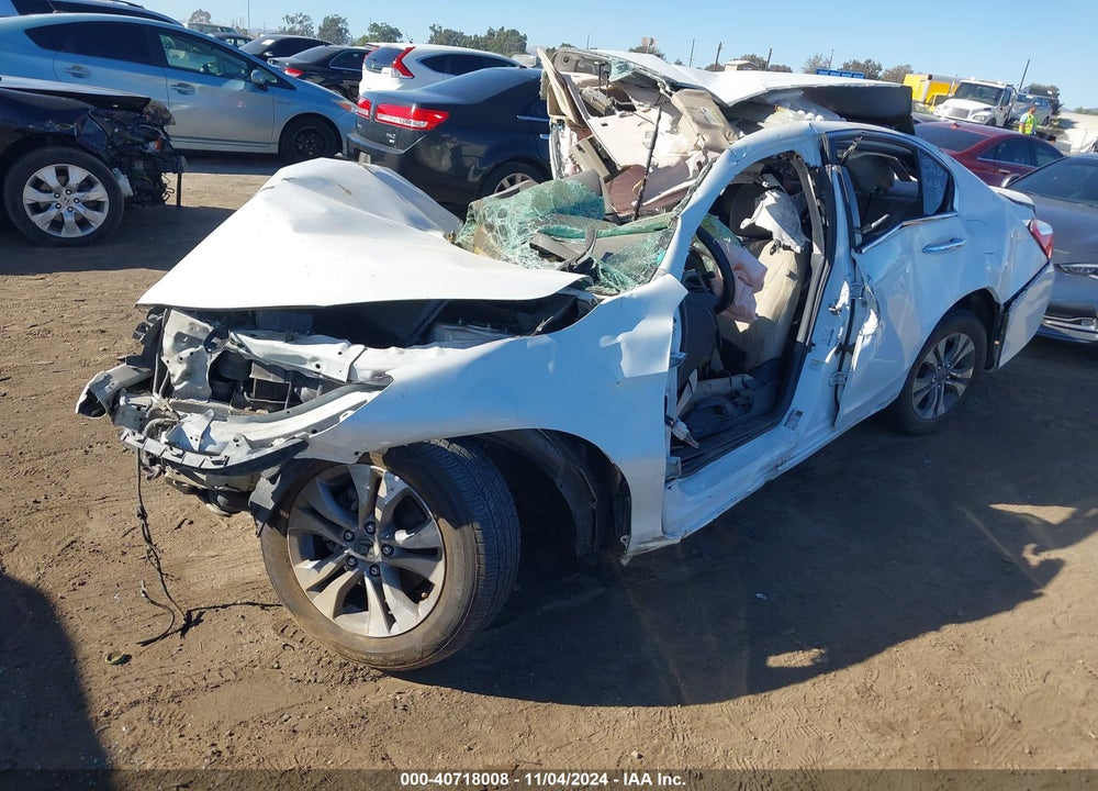 2014 HONDA ACCORD LX VIN: 1HGCR2F30EA112784