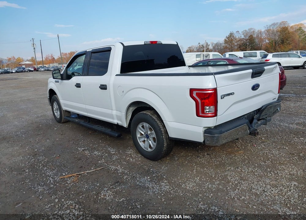 2015 FORD F-150 XLT VIN: 1FTEW1C86FFC45371