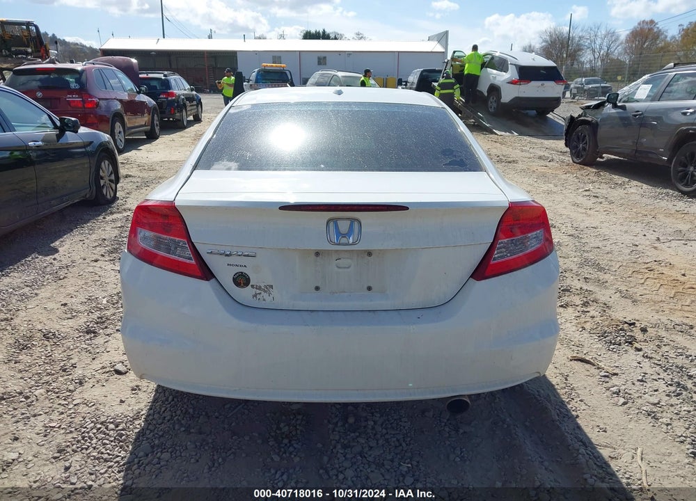 2012 HONDA CIVIC EX-L VIN: 2HGFG3B11CH549821
