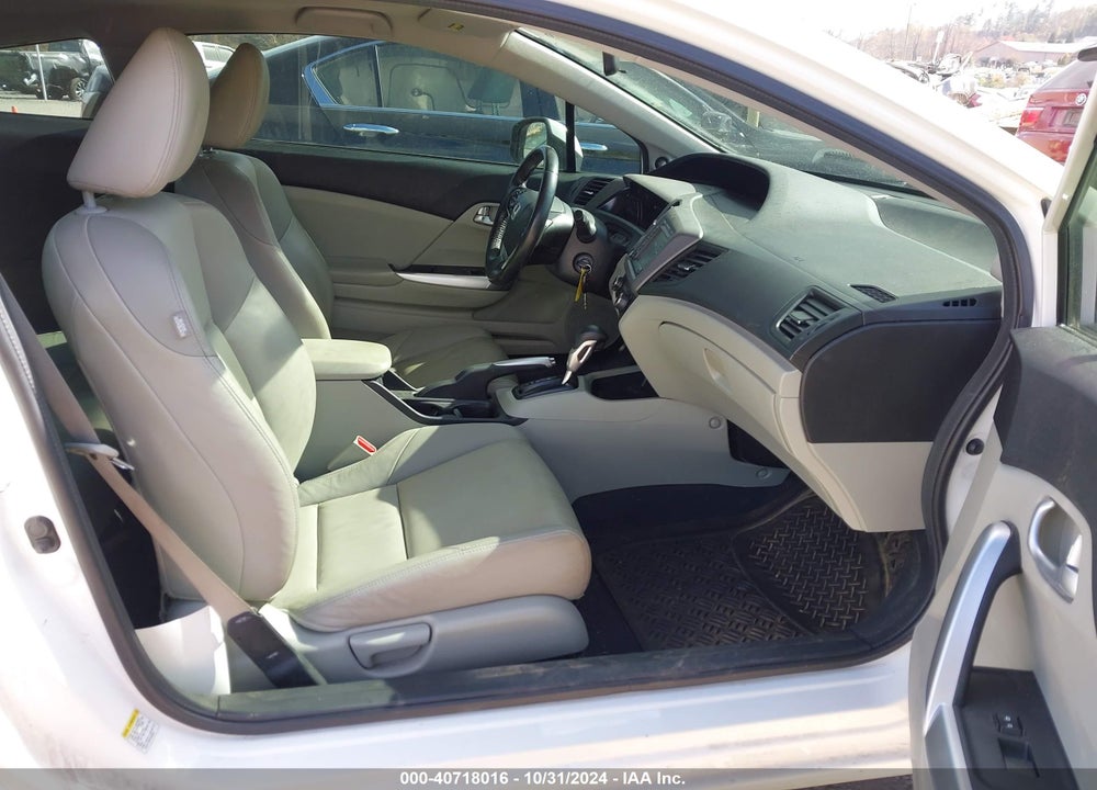 2012 HONDA CIVIC EX-L VIN: 2HGFG3B11CH549821