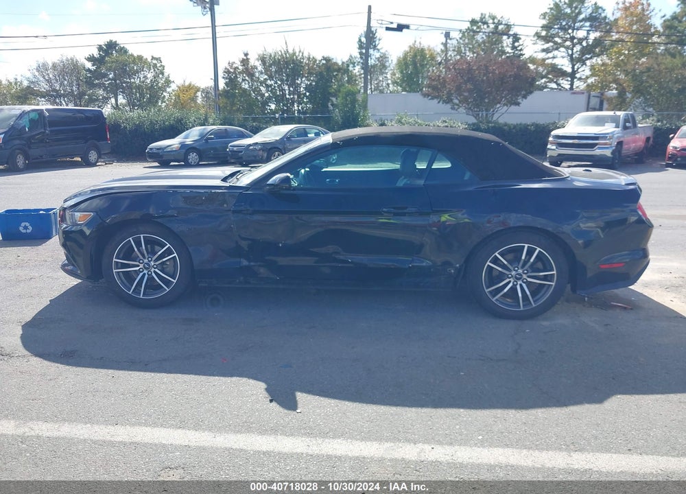 2017 FORD MUSTANG ECOBOOST PREMIUM VIN: 1FATP8UH3H5281870