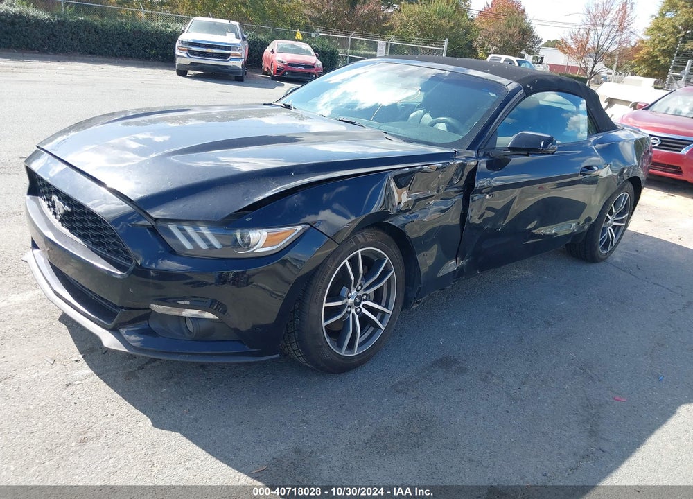 2017 FORD MUSTANG ECOBOOST PREMIUM VIN: 1FATP8UH3H5281870