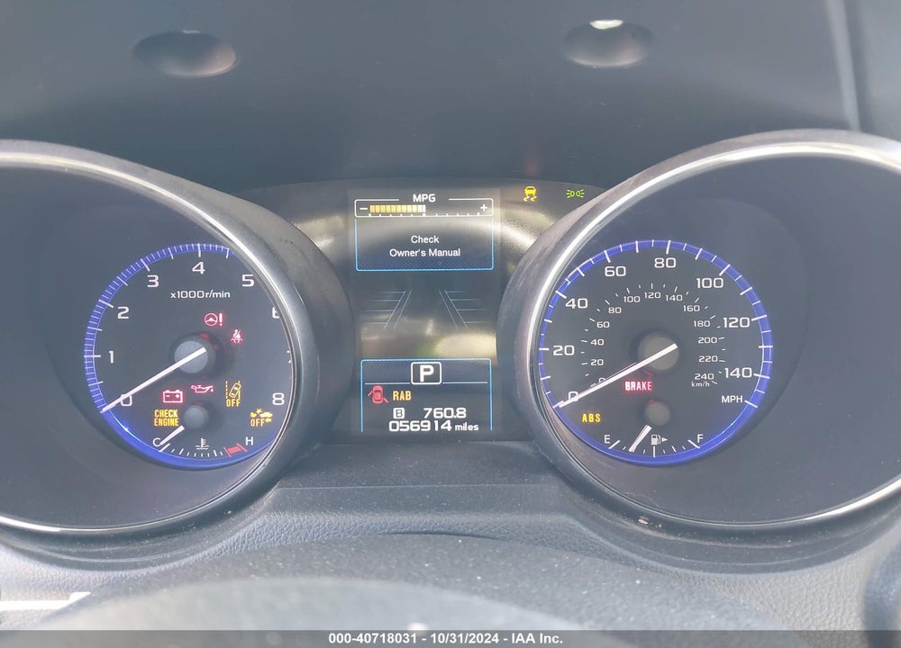 2019 SUBARU OUTBACK 2.5I LIMITED VIN: 4S4BSANC3K3235954