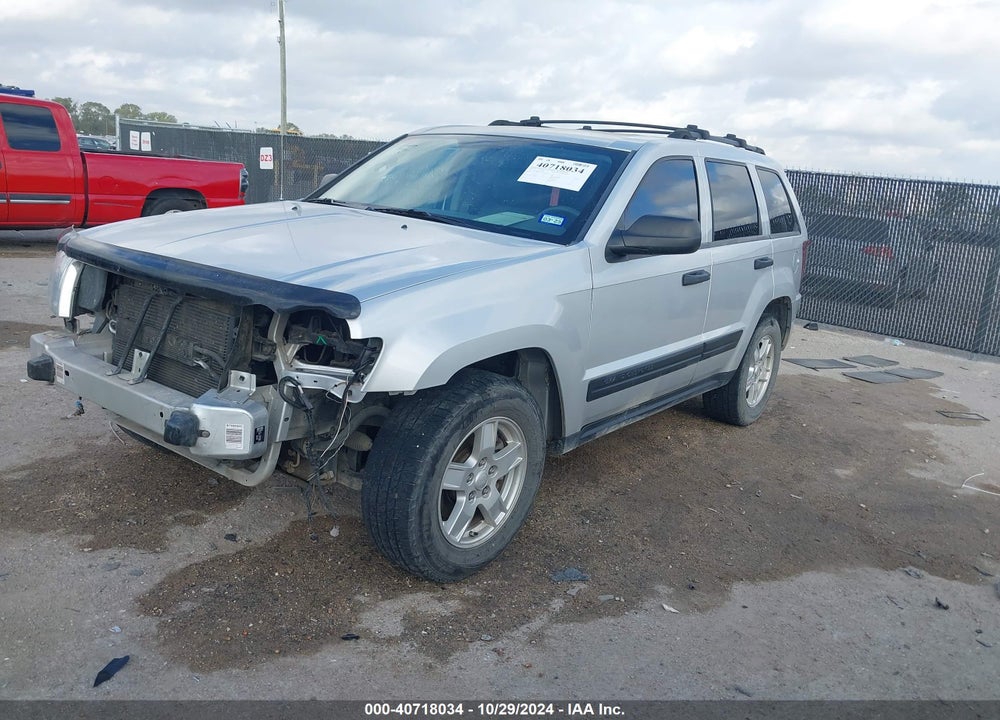 2005 CHEROKEE JEEP GRAND  LAREDO VIN: 1J4HS48N55C554266