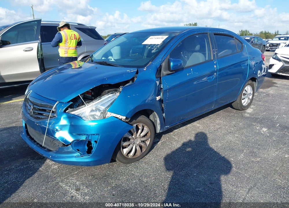 2018 MITSUBISHI MIRAGE G4 VIN: ML32F3FJ9JHF03494