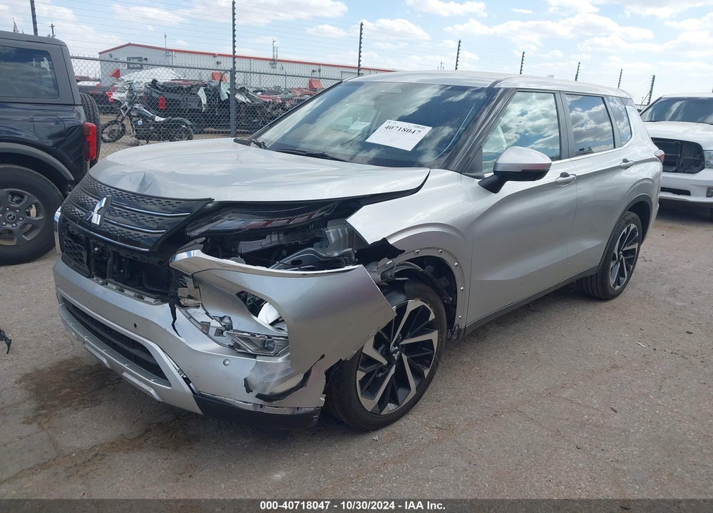 2022 MITSUBISHI OUTLANDER BLACK EDITION 2WD/SE 2.5 2WD/SE LAUNCH EDITION 2WD VIN: JA4J3UA83NZ092130