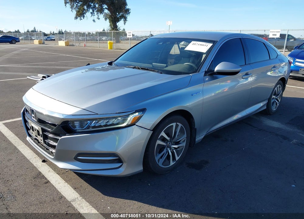 2018 HONDA ACCORD HYBRID VIN: 1HGCV3F15JA002470