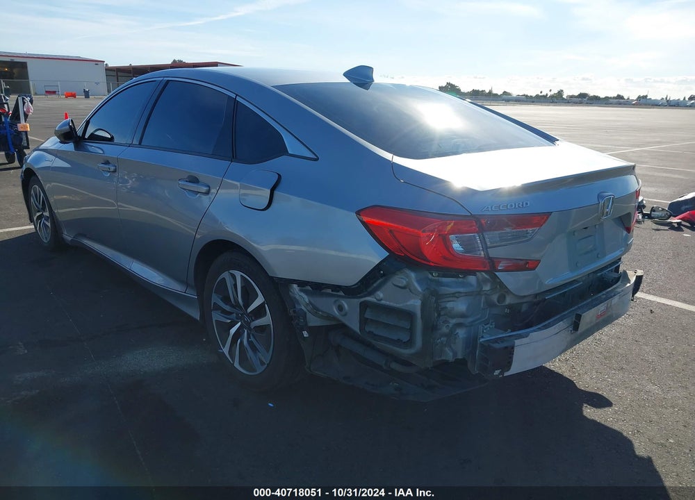 2018 HONDA ACCORD HYBRID VIN: 1HGCV3F15JA002470
