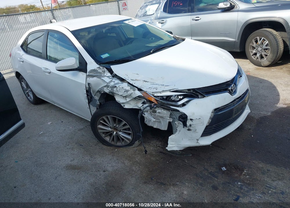 2015 TOYOTA COROLLA LE PLUS VIN: 5YFBURHE6FP245739