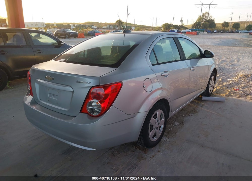 2015 CHEVROLET SONIC LS AUTO VIN: 1G1JA5SH0F4152162