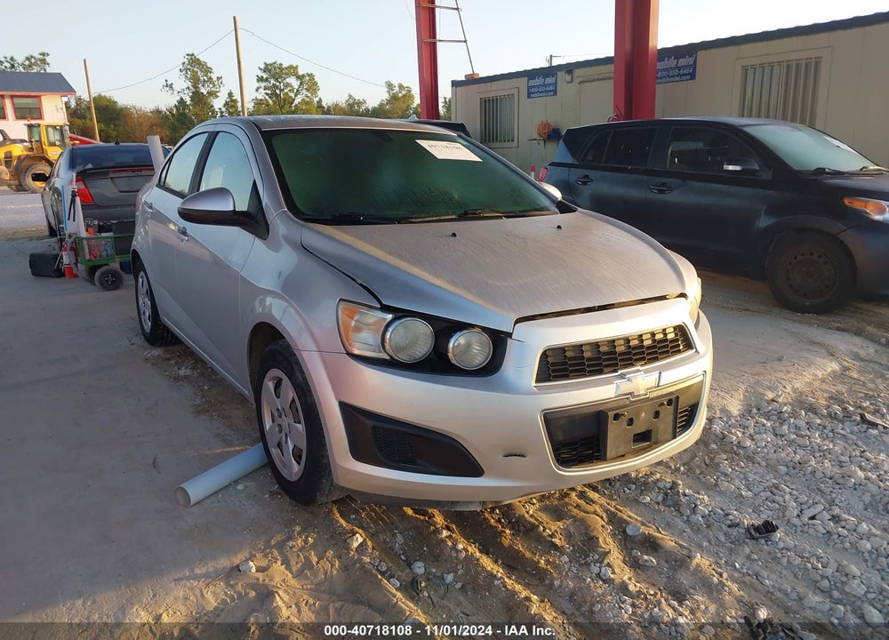 2015 CHEVROLET SONIC LS AUTO VIN: 1G1JA5SH0F4152162