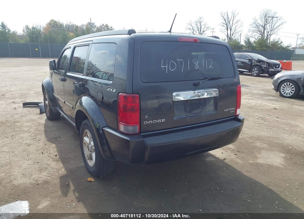 2010 DODGE NITRO SXT VIN: 1D4PU5GK2AW112646