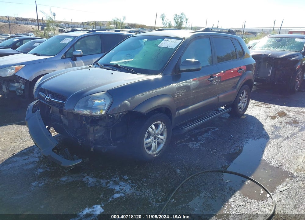 2008 HYUNDAI TUCSON VIN: KM8JN12D08U910131