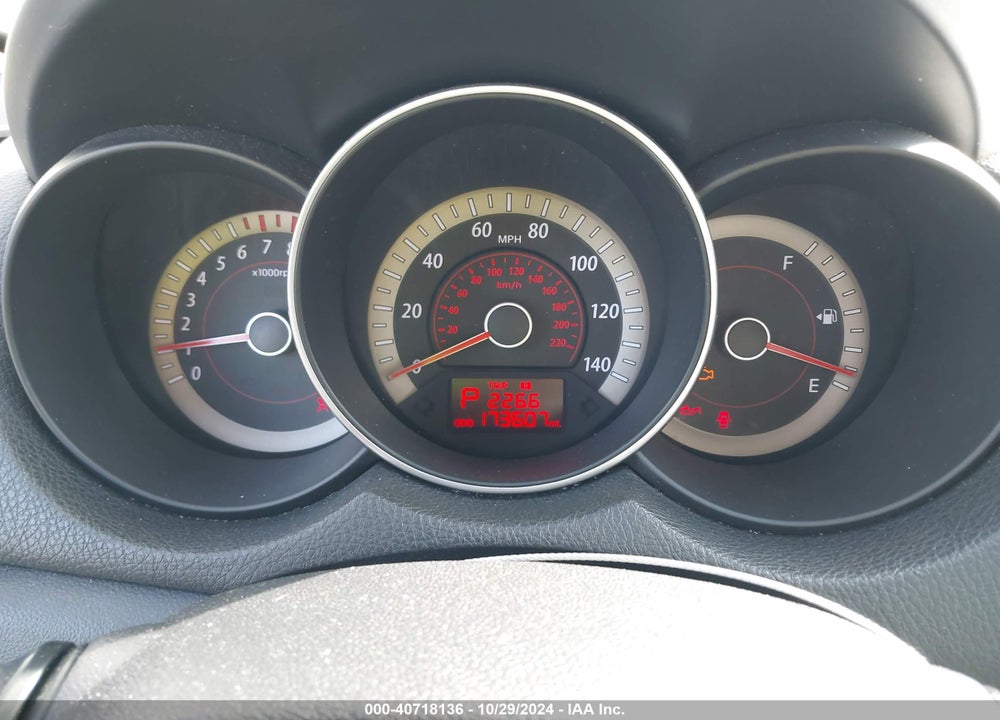 2010 KIA FORTE EX VIN: KNAFU4A26A5241830