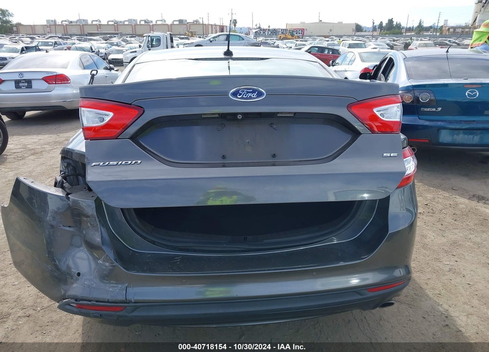 2015 FORD FUSION SE VIN: 3FA6P0H74FR235040