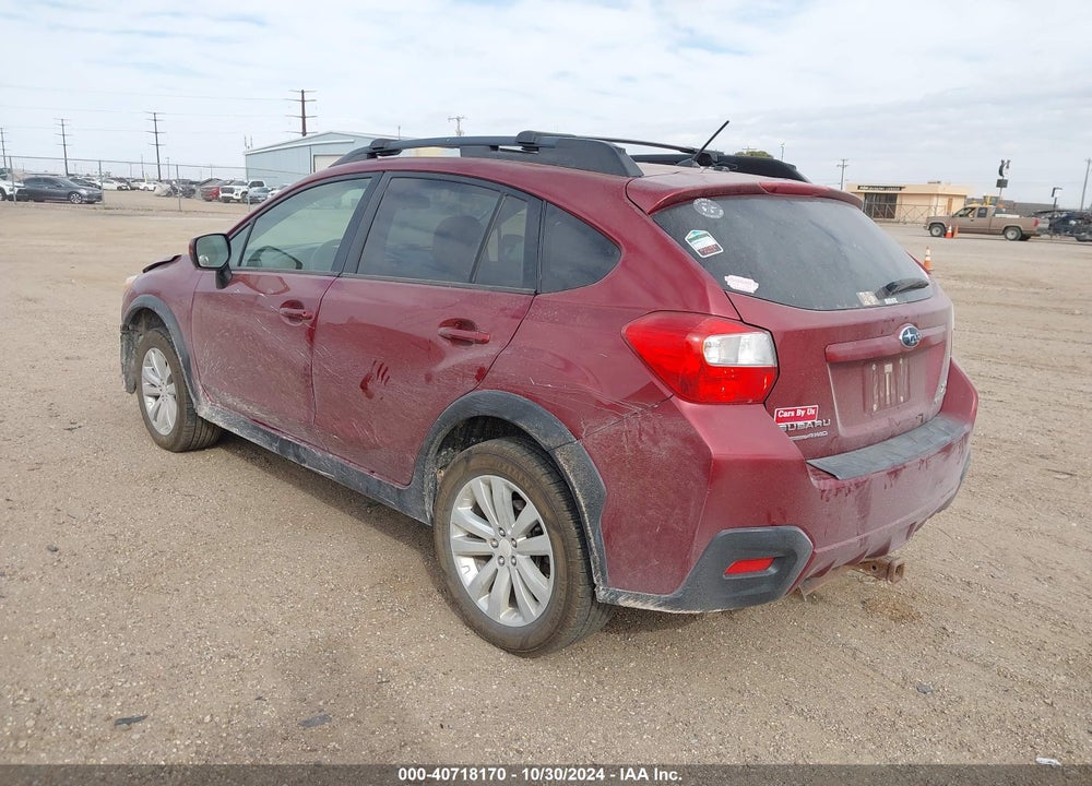 2014 SUBARU XV CROSSTREK 2.0I PREMIUM VIN: JF2GPACC1E8221526