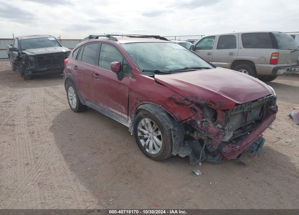 2014 SUBARU XV CROSSTREK 2.0I PREMIUM VIN: JF2GPACC1E8221526
