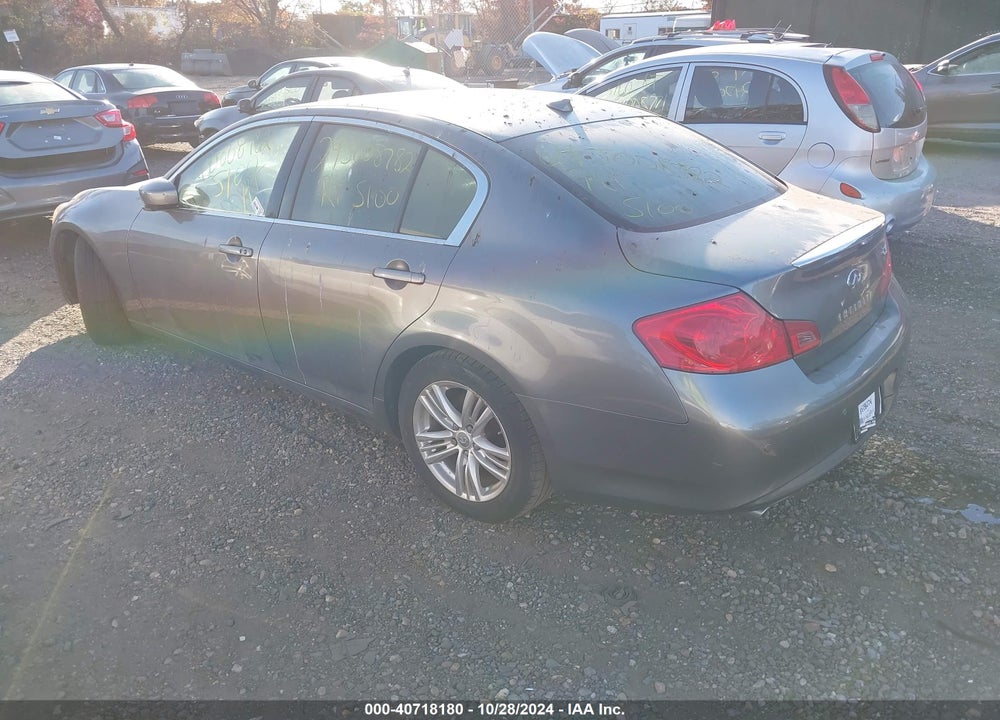 2012 INFINITI G37 JOURNEY VIN: JN1CV6AP2CM626758