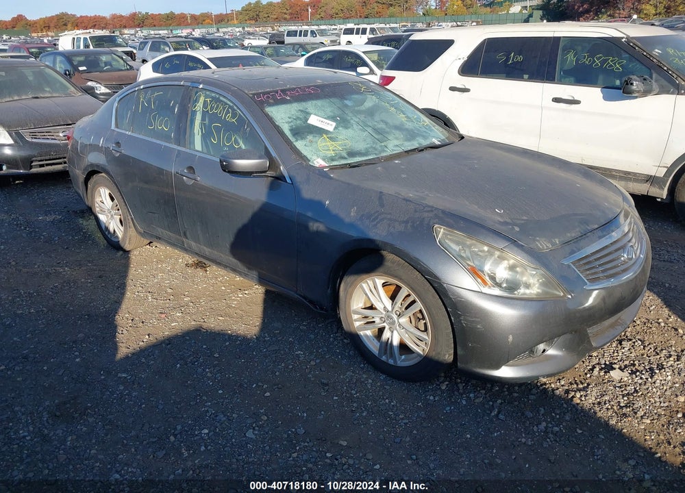 2012 INFINITI G37 JOURNEY VIN: JN1CV6AP2CM626758