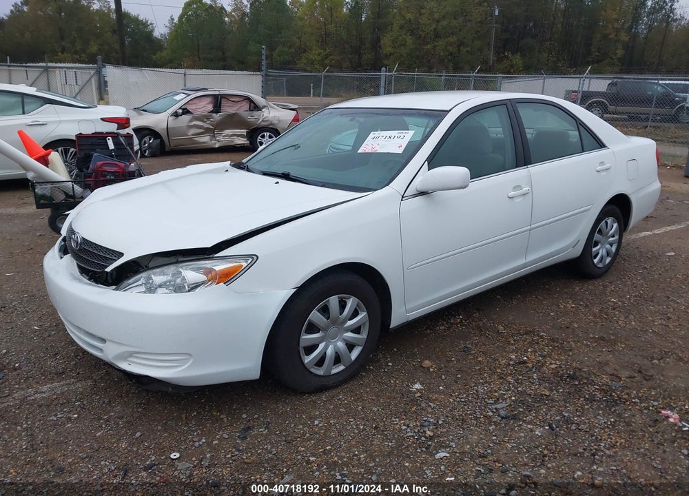 2004 TOYOTA CAMRY LE VIN: 4T1BE32K24U306976