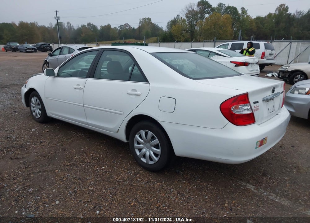 2004 TOYOTA CAMRY LE VIN: 4T1BE32K24U306976