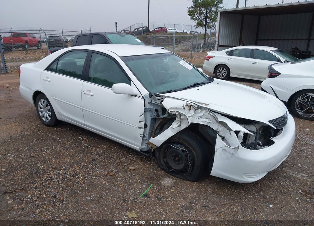 2004 TOYOTA CAMRY LE VIN: 4T1BE32K24U306976