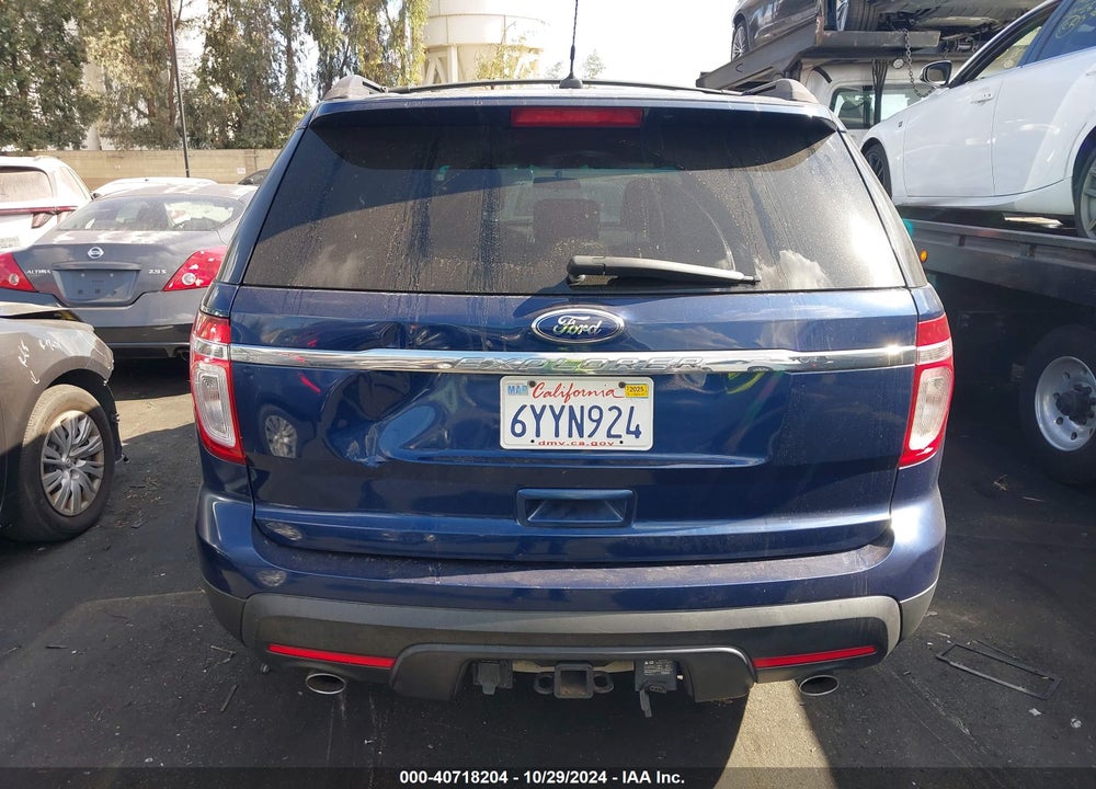 2012 FORD EXPLORER VIN: 1FMHK7B84CGA36676