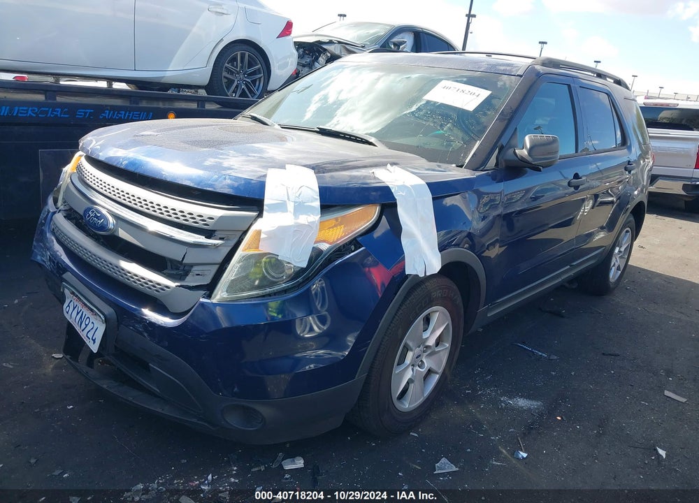 2012 FORD EXPLORER VIN: 1FMHK7B84CGA36676