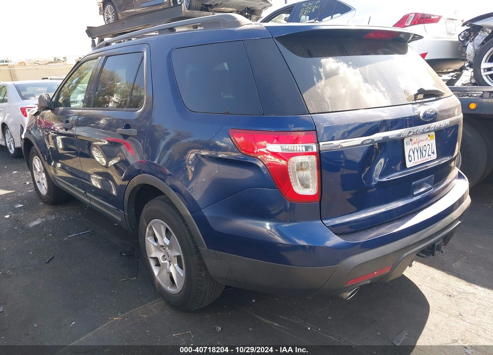 2012 FORD EXPLORER VIN: 1FMHK7B84CGA36676