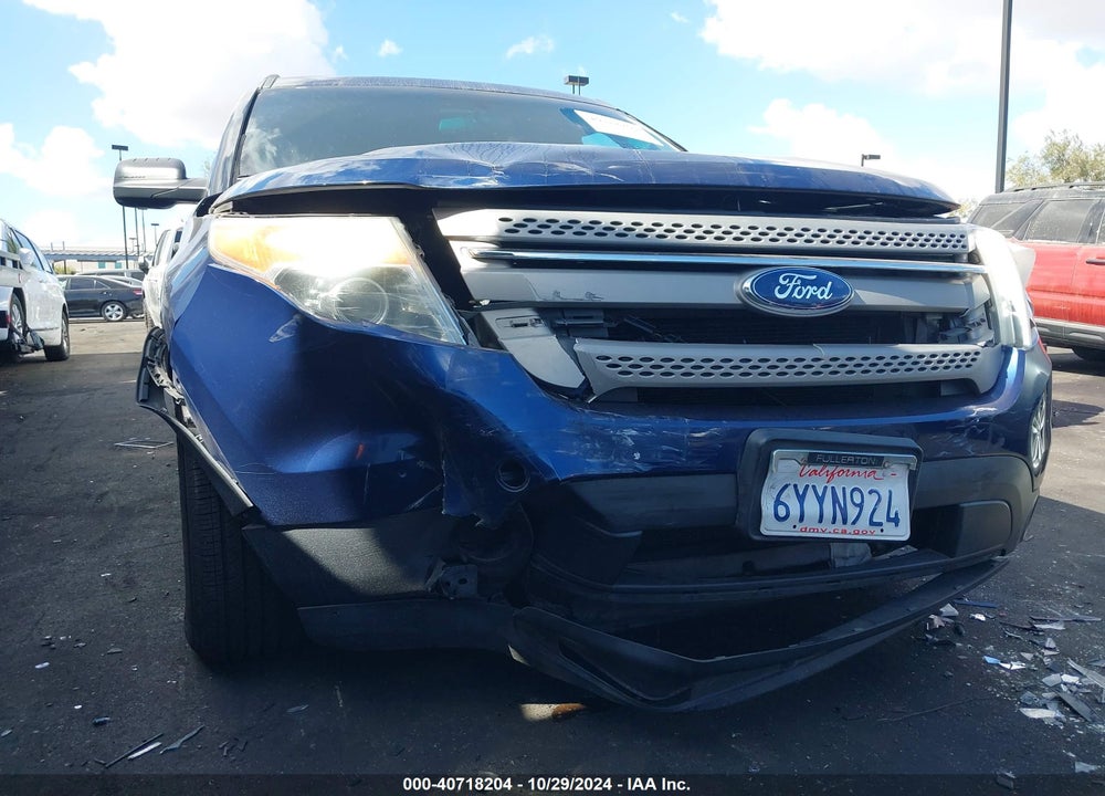 2012 FORD EXPLORER VIN: 1FMHK7B84CGA36676