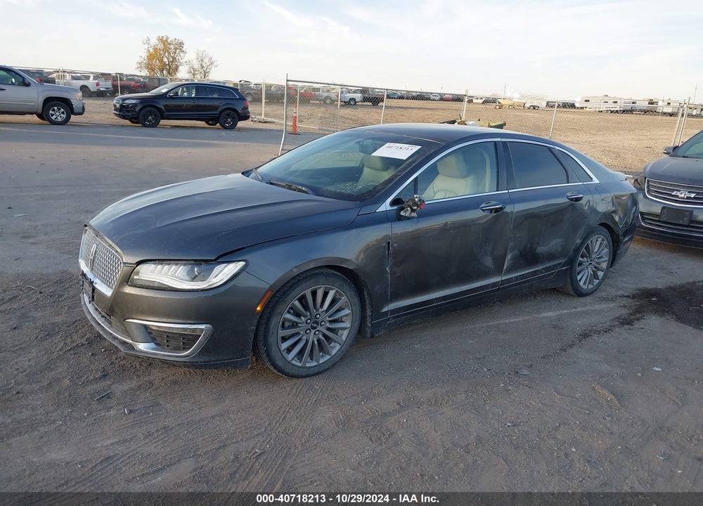 2017 LINCOLN MKZ HYBRID SELECT VIN: 3LN6L5LU8HR653406