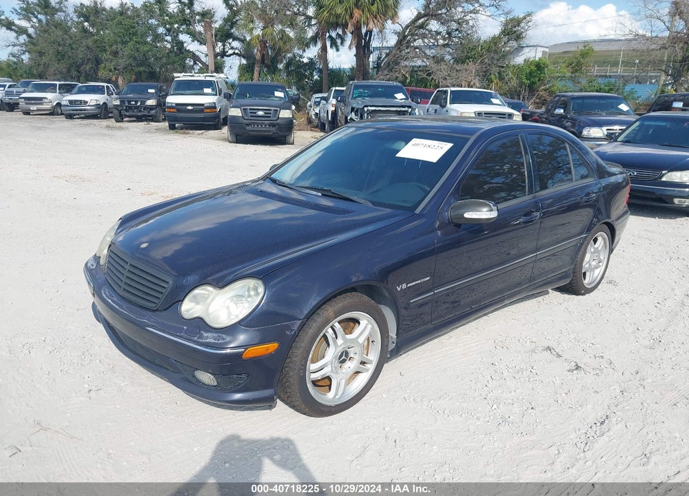 2003 MERCEDES-BENZ C 32 AMG VIN: WDBRF65J33F304868